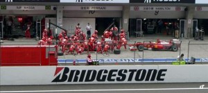 Ferrari pitstop Ferrari pitstop
