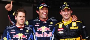 Vettel, Webber, Kubica