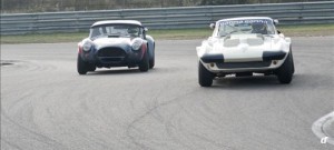 Michiel Campagne (Corvette Grand Sport), Tom Coronel (Cobra), Historic GP Zandvoort 2012